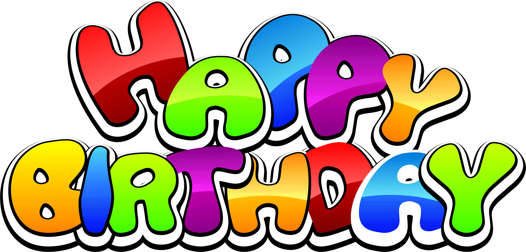 Happy Birthday Png Text - ClipArt Best