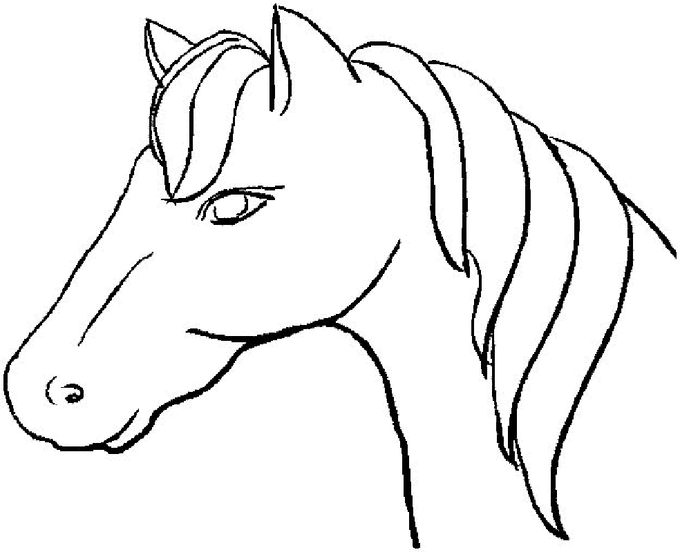 horse print clip art - photo #6