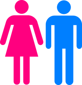 Free man and woman clipart