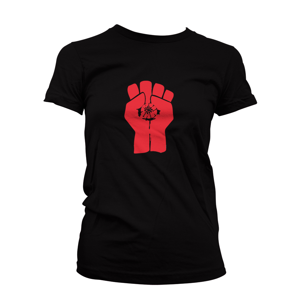 Gonzo Fist Ladies T-Shirt - Choice Of Colours - A Cool Hunter S ...