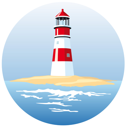free lighthouse vector clip art - photo #14