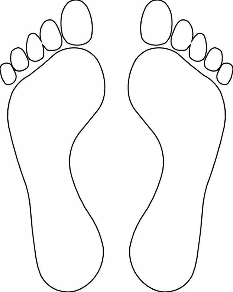 Foot Outline Clipart Foot Outline Clipart Clip Art Foot Outline 