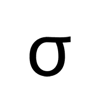 U+03C3 Greek Small Letter Sigma - The Unicode Character Reference ...