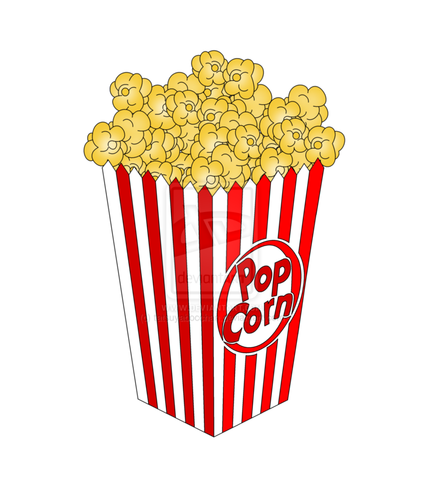 Popcorn Clipart - Tumundografico