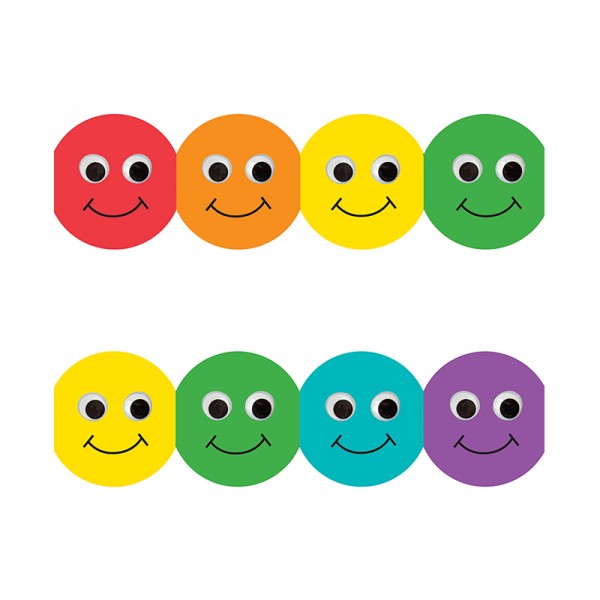 Smiley Faces Border - Borders - Classroom Essentials
