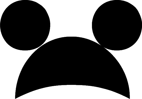 Mickey ear hat clipart