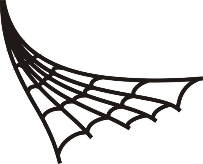 Spider Web 3 [M32356 Outline 8] - $4.00 : Custom Vinyl Stickers ...