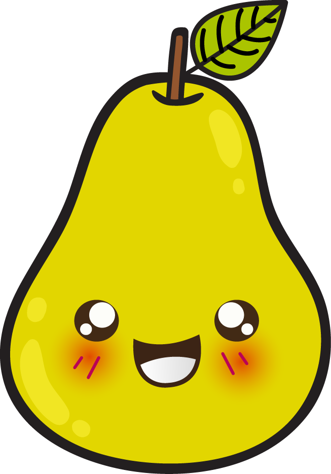 Cartoon Pear clipart - Pear Fruit clip art - DownloadClipart.org