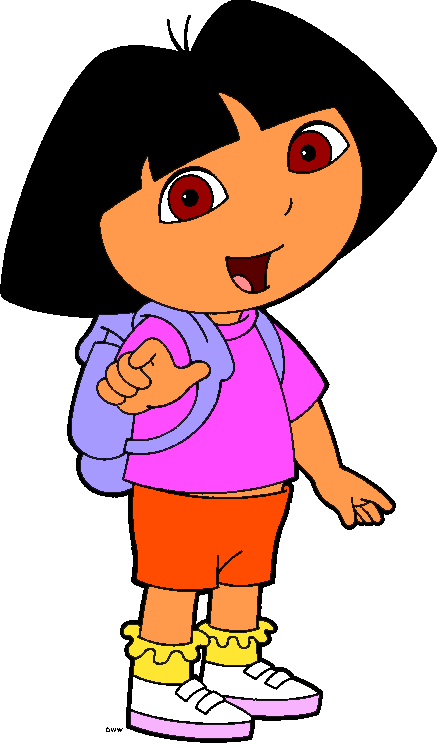 Dora The Explorer Clipart