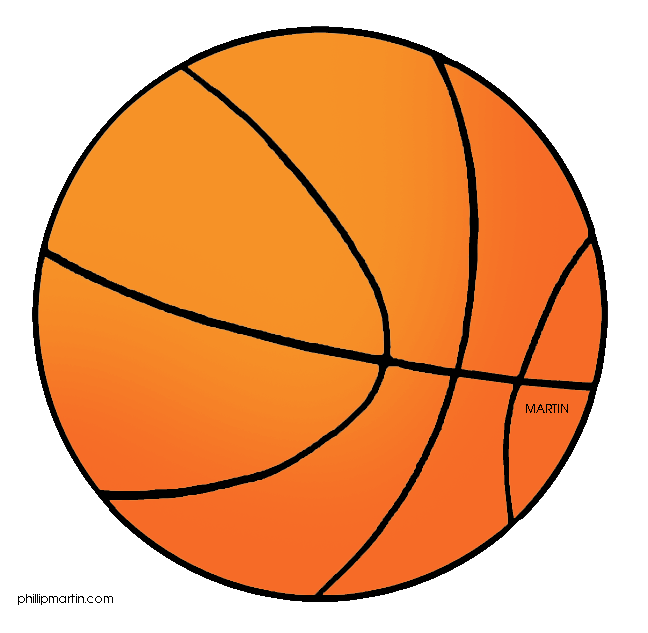 Mini basketball clipart