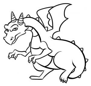 Easy Dragon Drawings | Dragon ...