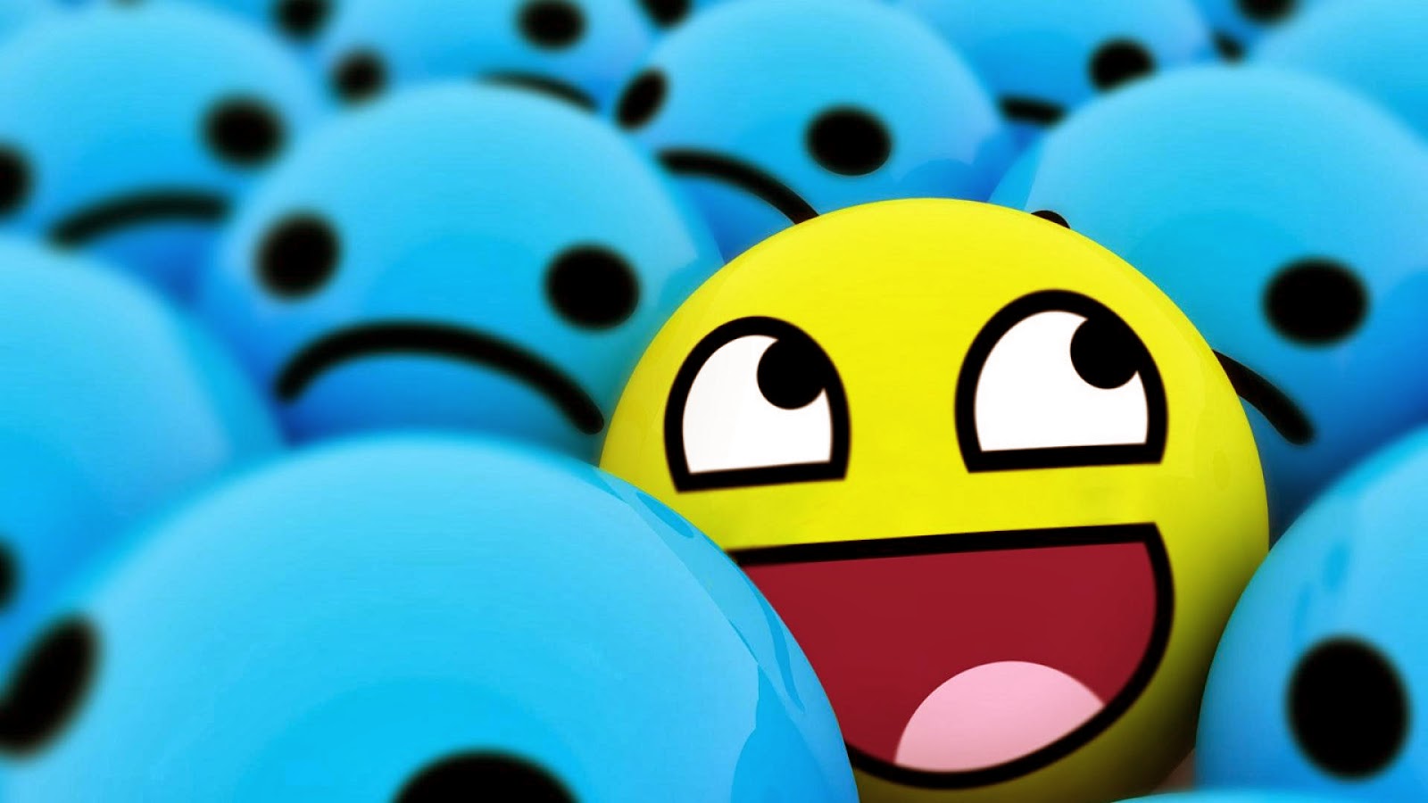 smiley face background hd wallpaper for mobile Facebook free ...