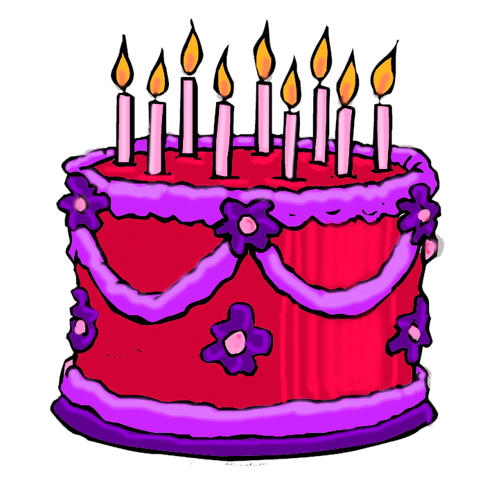 Happy Birthday Cake Animated Gif Perfect Birthday Cakes Cliparts ...