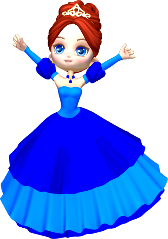Princess in Blue Poser PNG Clipart (22) by clipartcotttage on ...