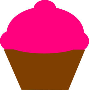Cupcake Pink Clip art - Foods Drinks - Download vector clip art online
