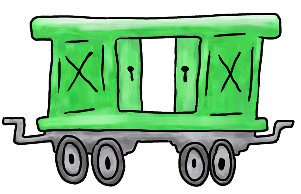 clipart rail car - photo #16