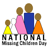 Missing children clip art of a stylized family with a child ...