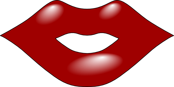 funny lips clipart - photo #21