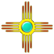 Zia Sun, Zia Pueblo, New Mexico, Sun Symbol, DD 1 T-Shirt ...