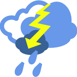 Thunderstorm icons to download for free - Icône.