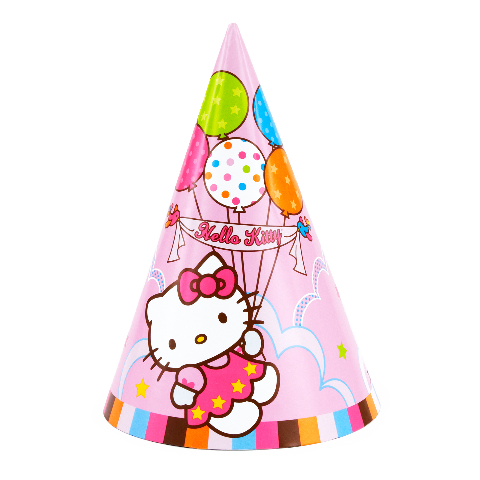 Hello Kitty Balloon Dreams Cone Hats | ThePartyWorks