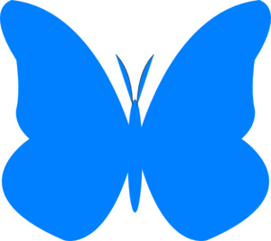 Bright Butterfly clip art - vector clip art online, royalty free ...