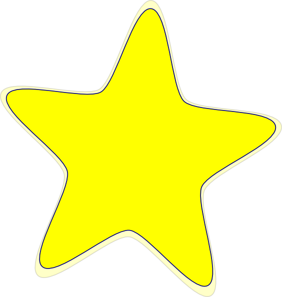 free clip art yellow star - photo #13