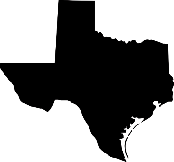 Texas Map Clip Art