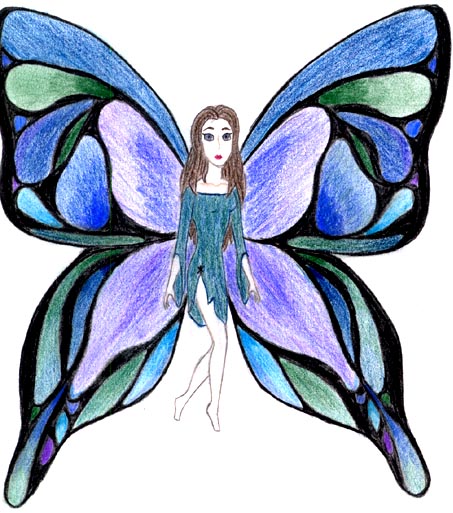 Butterfly Wings, Pamella Marie Moorhead, SciFi Fantasy Art