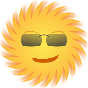 Mr Sun clip art - vector clip art online, royalty free & public domain