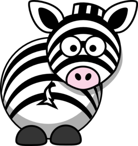 Zebra Clip Art - vector clip art online, royalty free ...