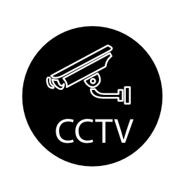 Video camera and cctv letters of surveillance circular symbol ...