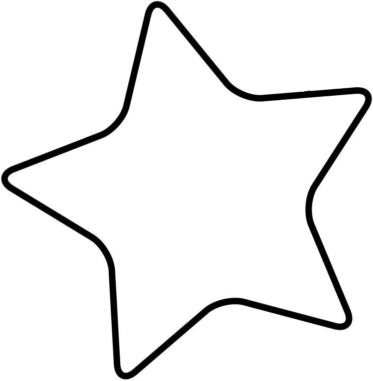 Blank Star Clipart