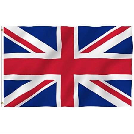 British Union Jack (UK Great Britain) Country Flag: 3x5ft poly ...