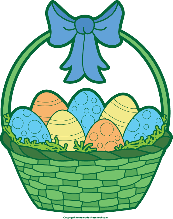 free clipart easter basket - photo #24