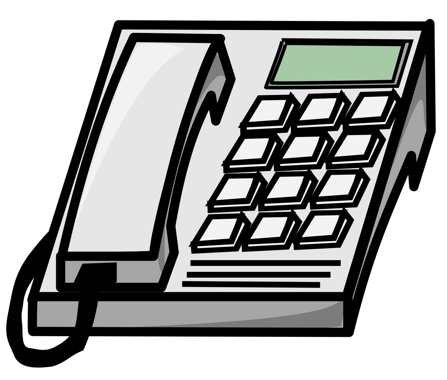 Office Telephone Cartoon - ClipArt Best