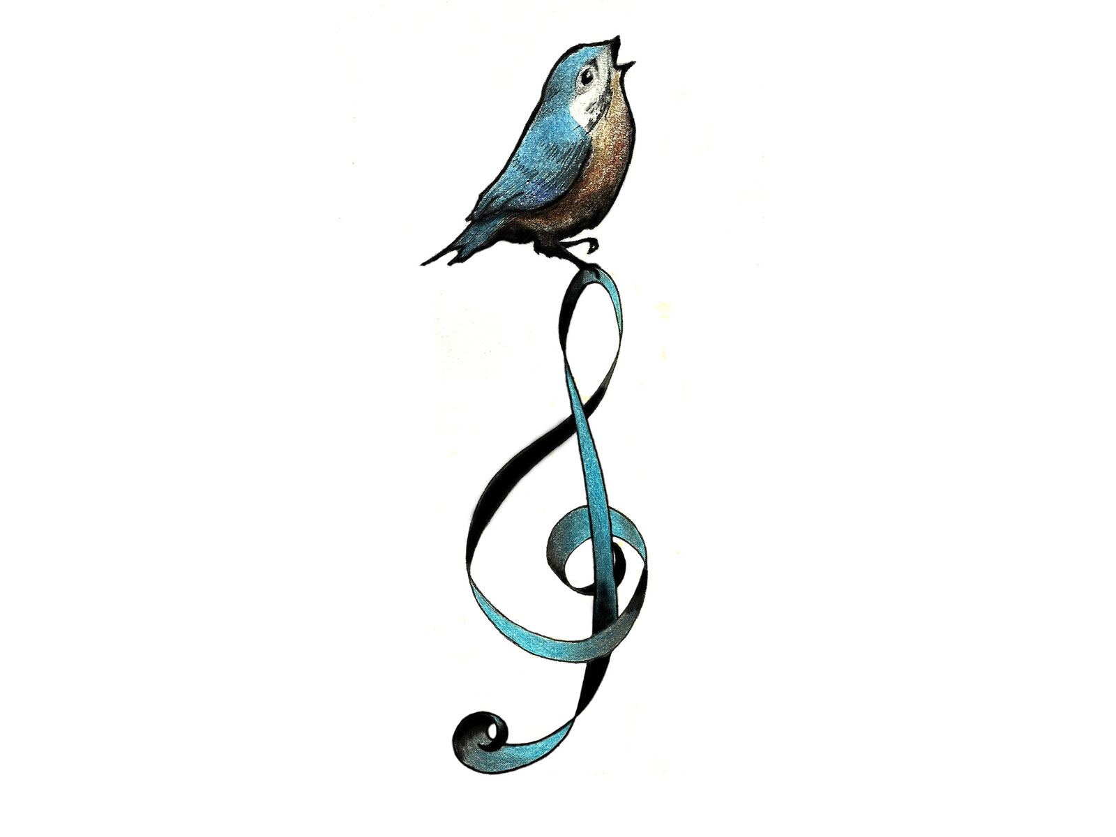 Music Bird Tattoos | Songbird ...
