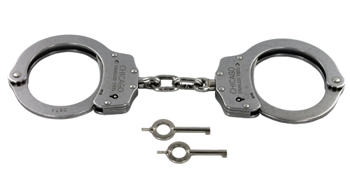 Chicago Model X55 Stainless Steel Handcuffs