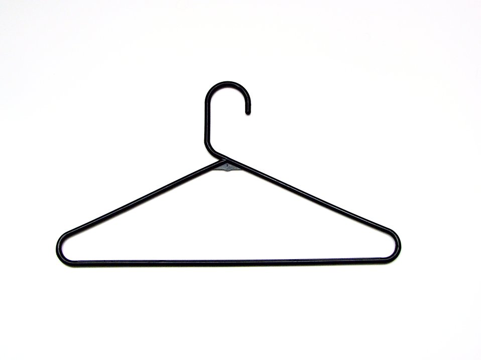 Clothes hanger clipart