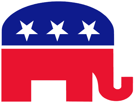 Free republican elephant clipart