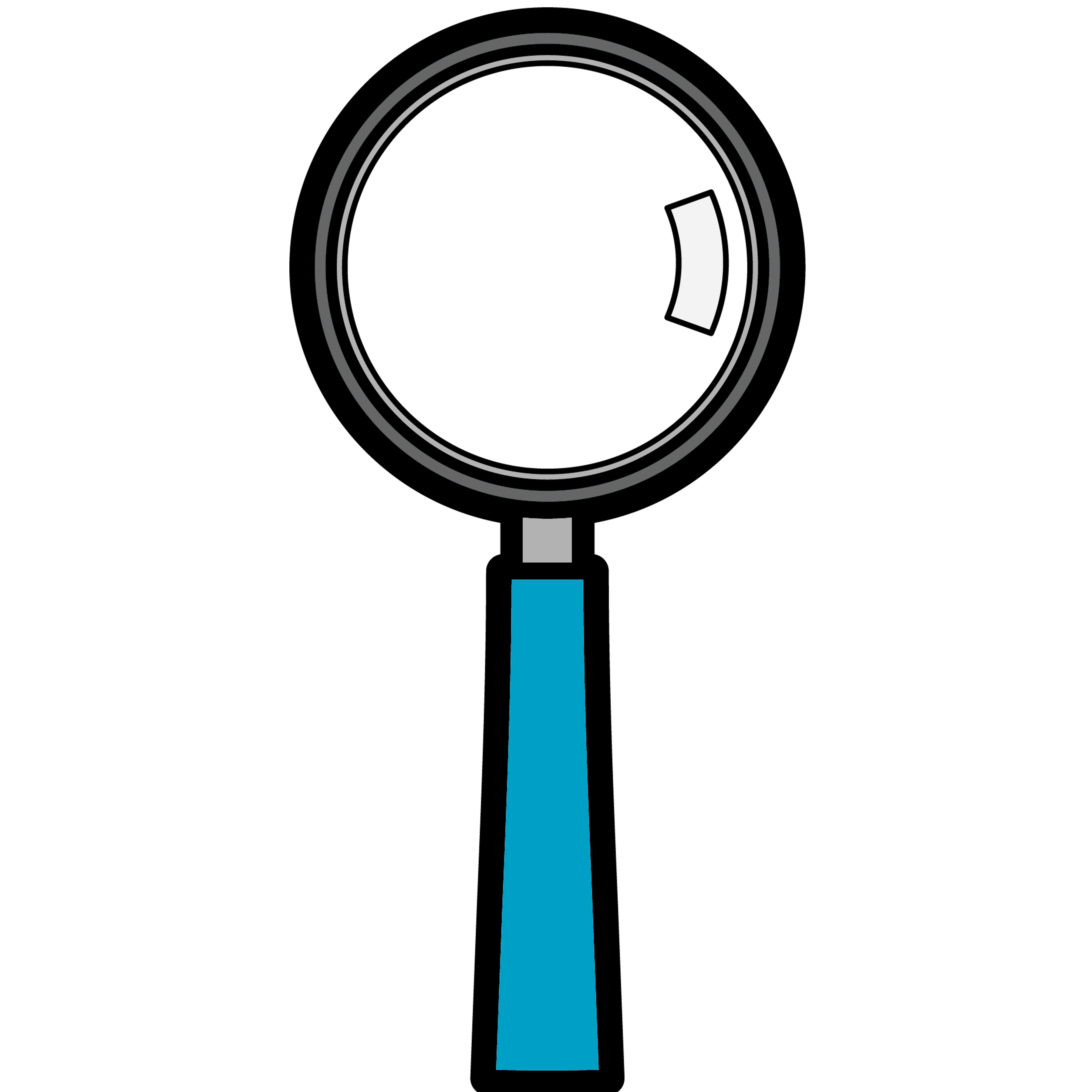 Magnify glass clipart
