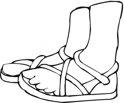 Shoes On Feet Clipart
