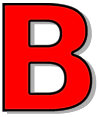 Red B - ClipArt Best