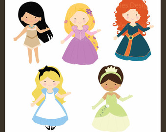 Disney Princess Clipart - Tumundografico