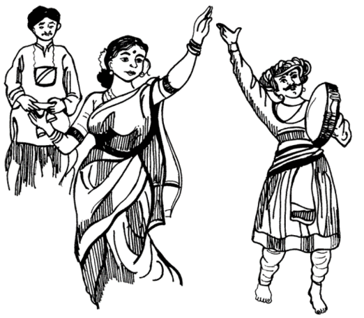Indian Dancing Pictures Clipart - Free to use Clip Art Resource
