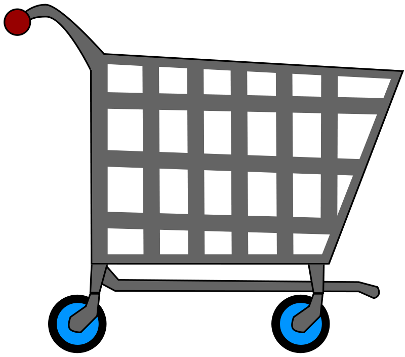 Cartoon Shopping Trolley - ClipArt Best