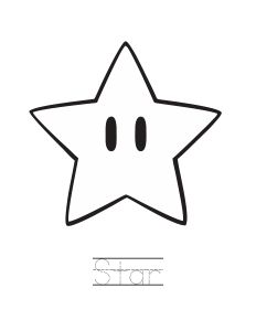Mario Star | Perler Beads, Beads ...