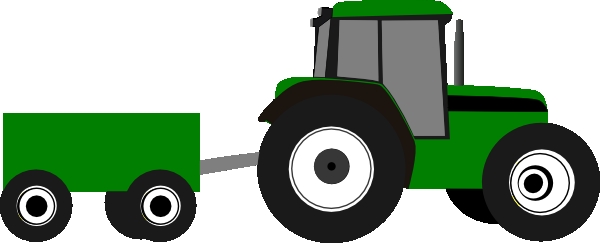 John Deere Tractor Clip Art - eClip Art