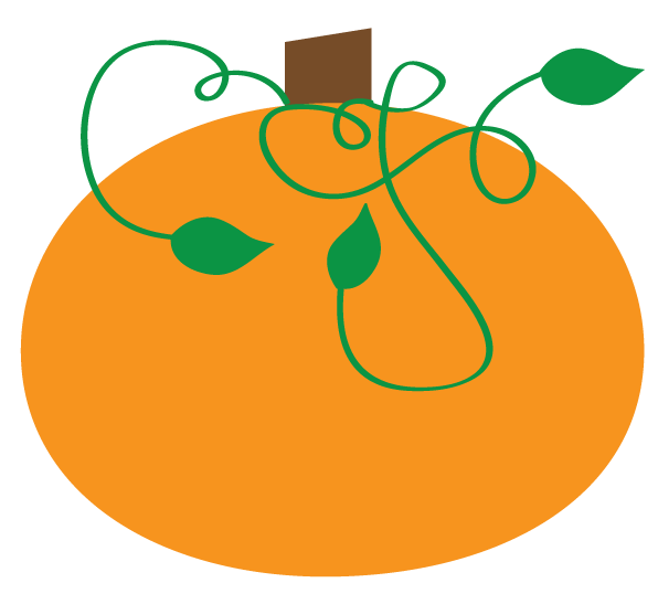 Pumpkin Vines Clipart