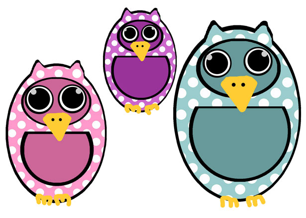 Polka Dot Owl Clip Art Free Stock Photo - Public Domain Pictures